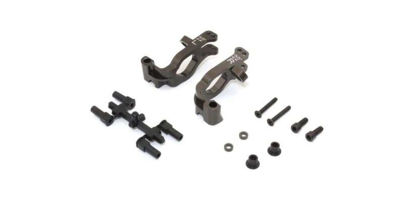 Kyosho Porte-fusées avant alu 22° Inferno MP9-MP10 IFW629C