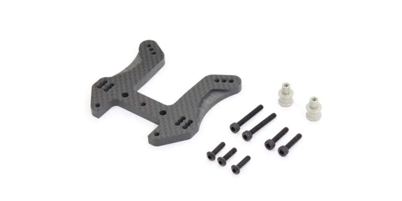 Kyosho Support d'amortisseurs avant carbone 5,0 Inferno MP10 IFW631B