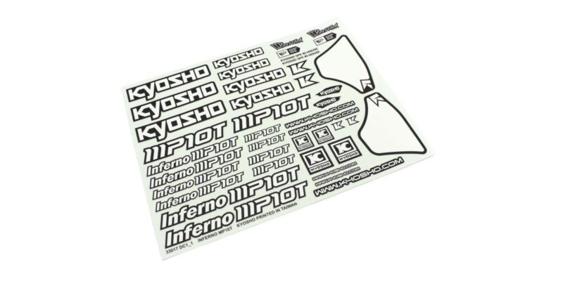 Kyosho Planche de décoration Inferno MP10T ISD102
