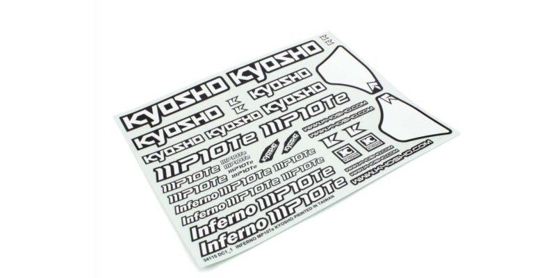 Kyosho Planche de décoration Inferno MP10Te ISD103