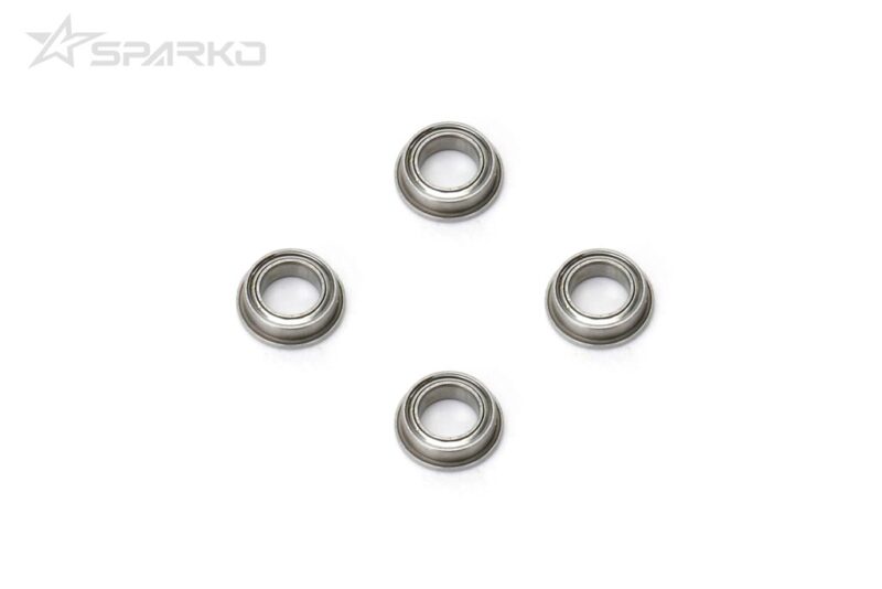 Sparko Roulements à collerette 5x8x2,5 (4 pcs) SPKBO050825
