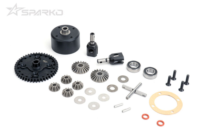 Sparko F8 différentiel central complet SPKF80004