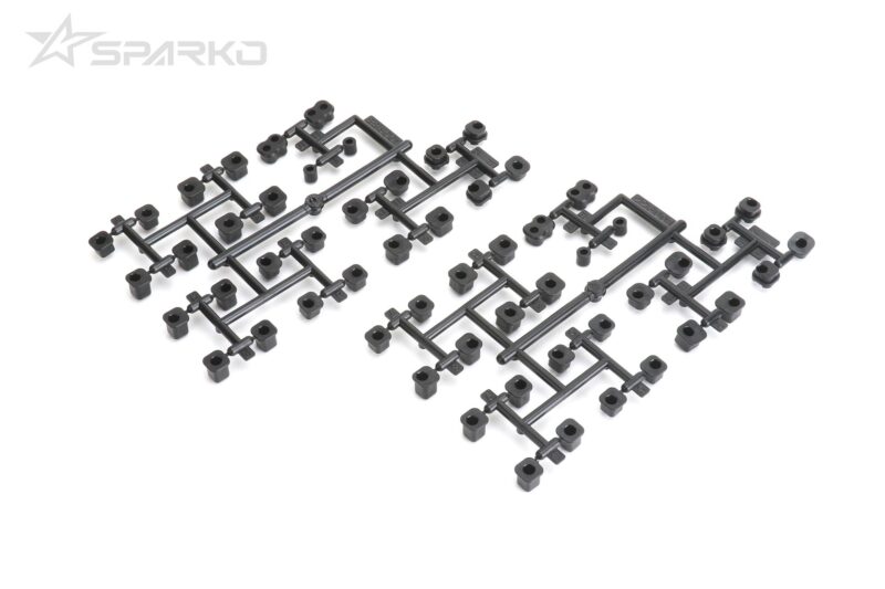 Sparko F8 inserts de supports de triangles plastique (2 jeux) SPKF81009