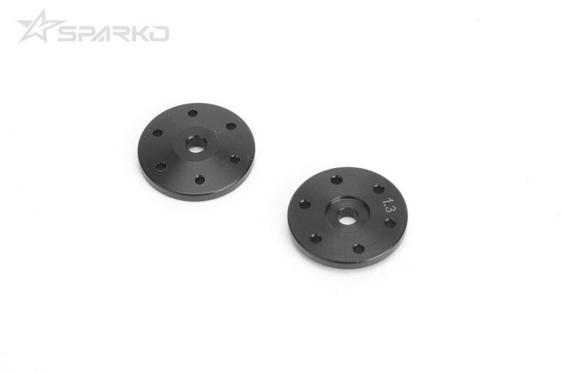 Sparko F8 pistons d'amortisseur Big Bore coniques 6x1,3 mm (2 pcs) SPKF81029