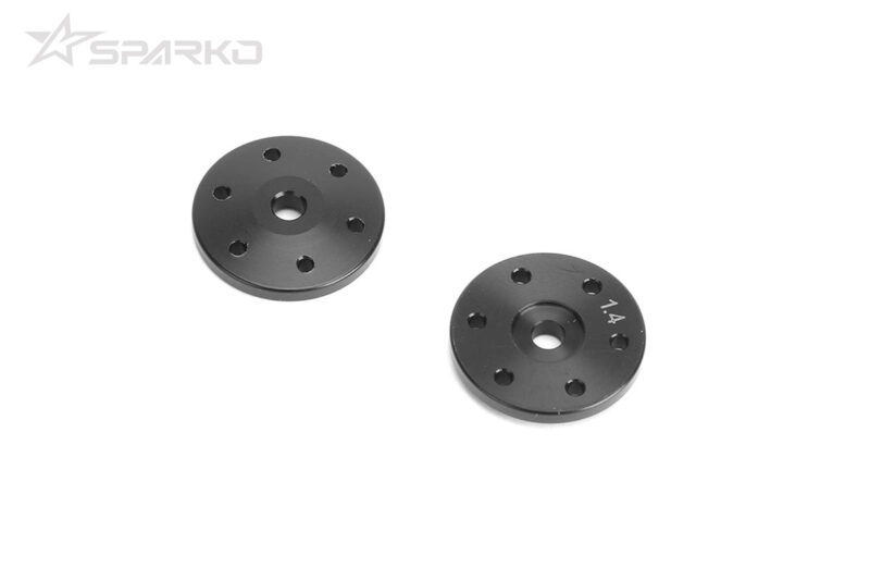 Sparko F8 pistons d'amortisseur Big Bore coniques 6x1,4 mm (2 pcs) SPKF81030