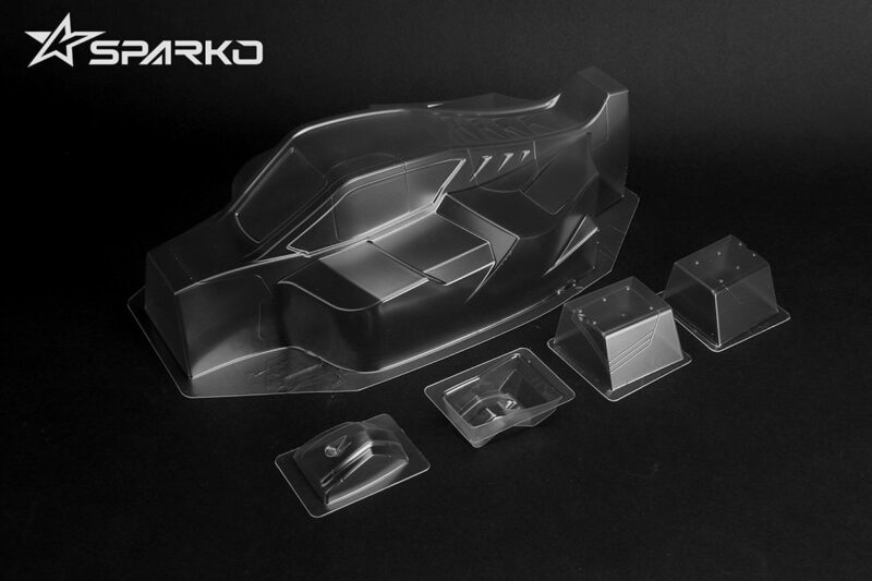 Sparko F8 carrosserie buggy transparente SPKF81031