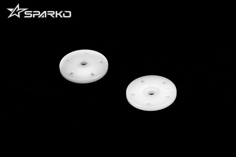 Sparko F8 pistons d'amortisseur Big Bore coniques 5x1,4 mm (2) SPKF81053OP