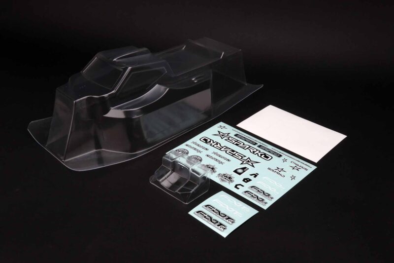 Sparko F8TE carrosserie truggy électrique 1/8 SPKF81062-EOP