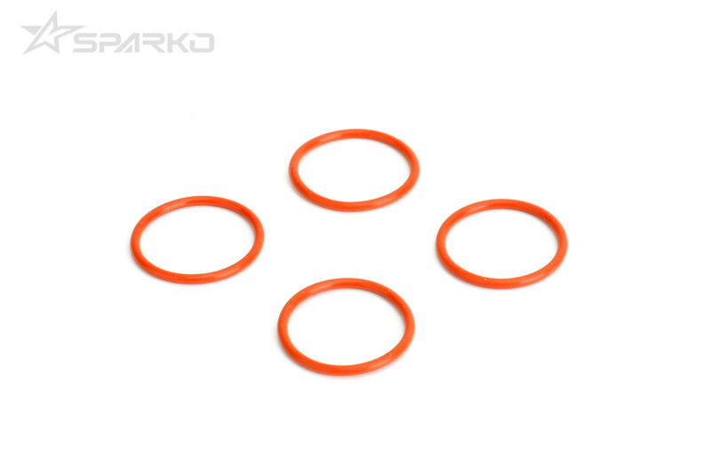 Sparko F8 joints toriques d'écrou de réglage de ressort (4 pcs) SPKF82004