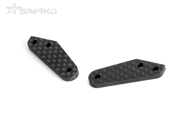 Sparko F8 plaques de fusée carbone (G=D) 3,0 mm (2 pcs) SPKF83001-30