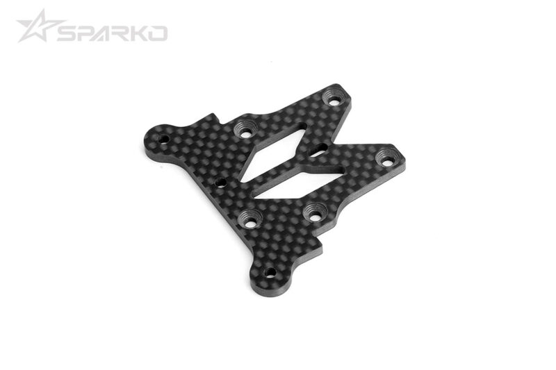Sparko F8 platine supérieure avant carbone 3,0 mm SPKF83003-30