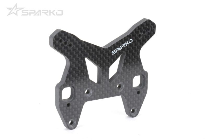 Sparko F8 support d'amortisseurs avant carbone 4,5 mm SPKF83013OP