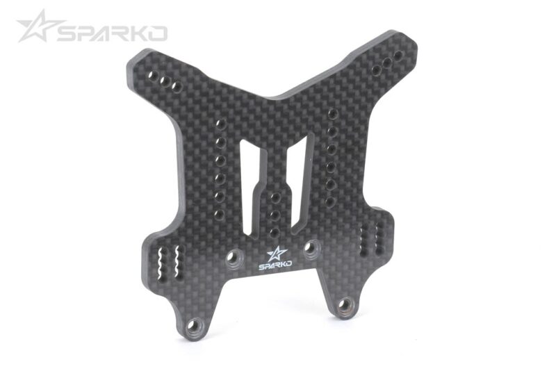 Sparko F8 support d'amortisseurs arrière carbone 4,5 mm SPKF83014OP