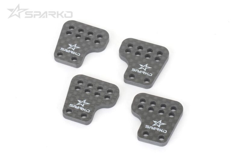 Sparko F8 biellettes de moyeu arrière carbone 3,0 mm (4) SPKF83015OP
