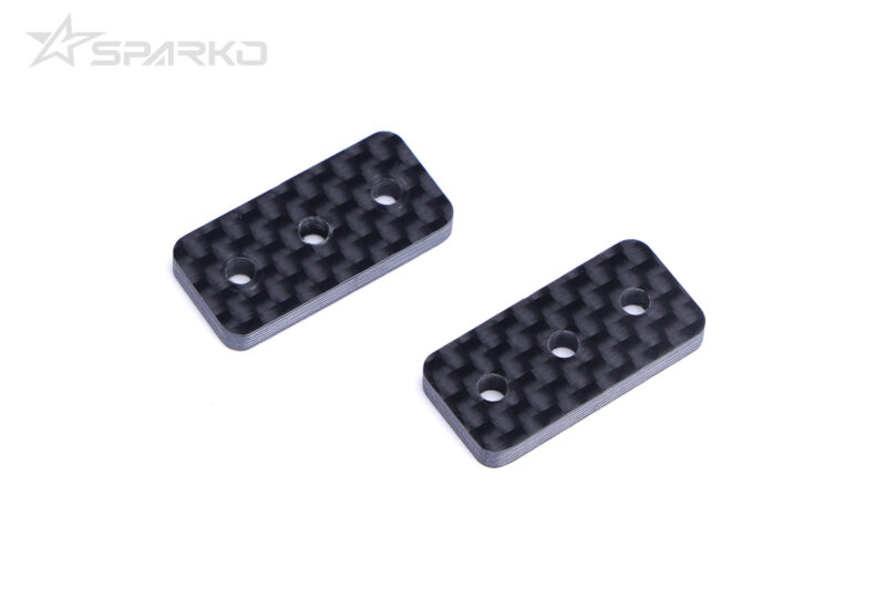 Sparko F8 supports de châssis arrière carbone SE 3 mm (2 pcs) SPKF83027
