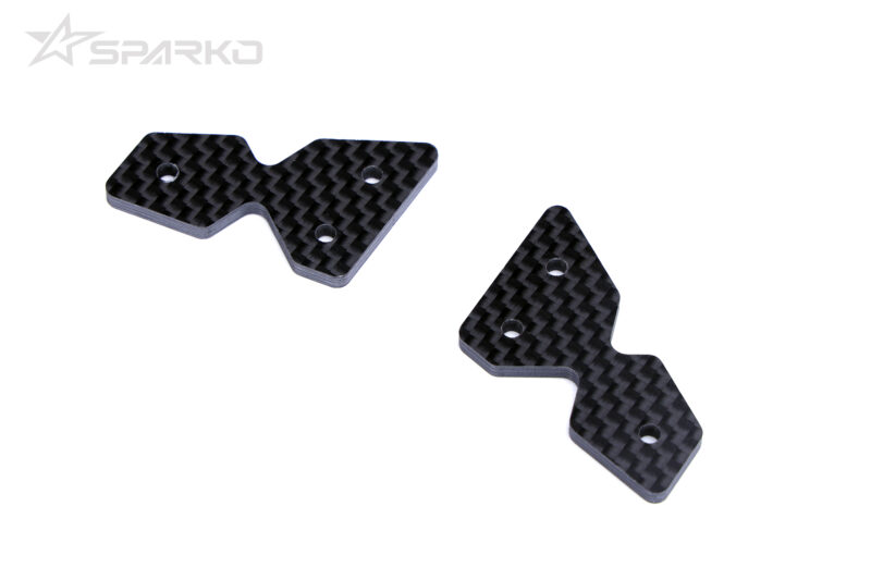 Sparko F8 supports de châssis latéraux carbone SE 3 mm (2) SPKF83028
