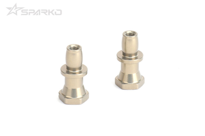 Sparko F8 rotules d'amortisseur décalées 1 mm avant (2 pcs) SPKF84013-1