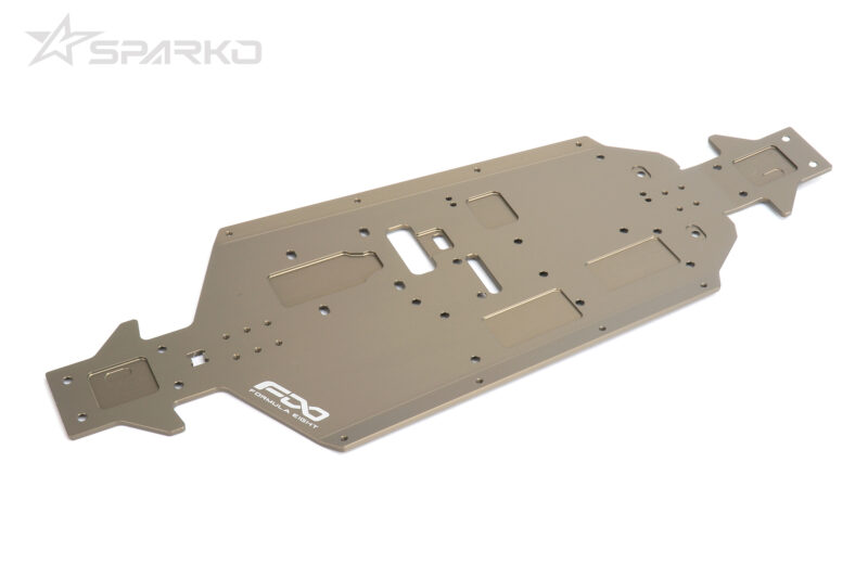 Sparko F8 châssis alu 7075 (anodisation dure) SPKF84017