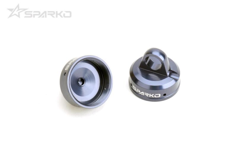 Sparko F8 / F8E bouchons d'amortisseur alu 7075 (2 pcs) SPKF84023-BG