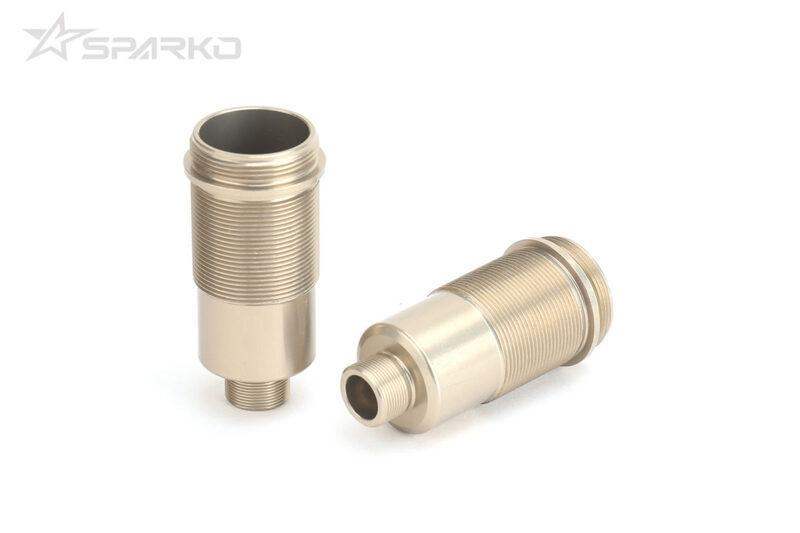 Sparko F8 corps d'amortisseur avant alu 7075 (anodisation dure) (2 pcs) SPKF84026