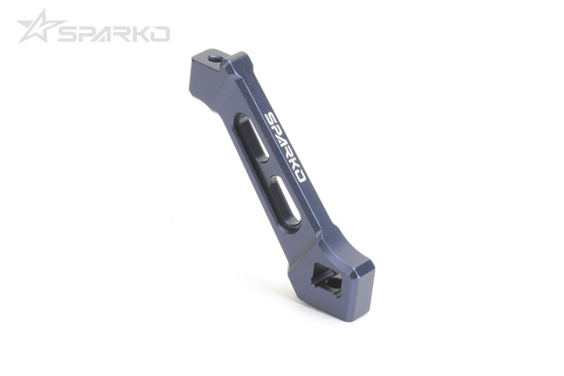 Sparko F8 renfort avant alu 7075 (bleu foncé) SPKF84029OP
