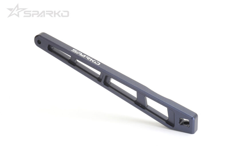 Sparko F8 renfort arrière alu 7075 (bleu foncé) SPKF84030OP