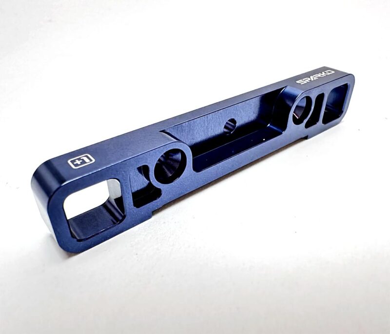 Sparko F8 support de triangles D +1 alu 7075 (bleu foncé) SPKF84034OP