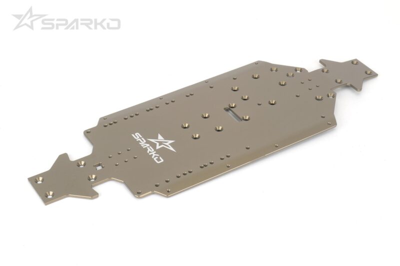 Sparko F8E châssis alu 7075 (anodisation dure) SPKF84050