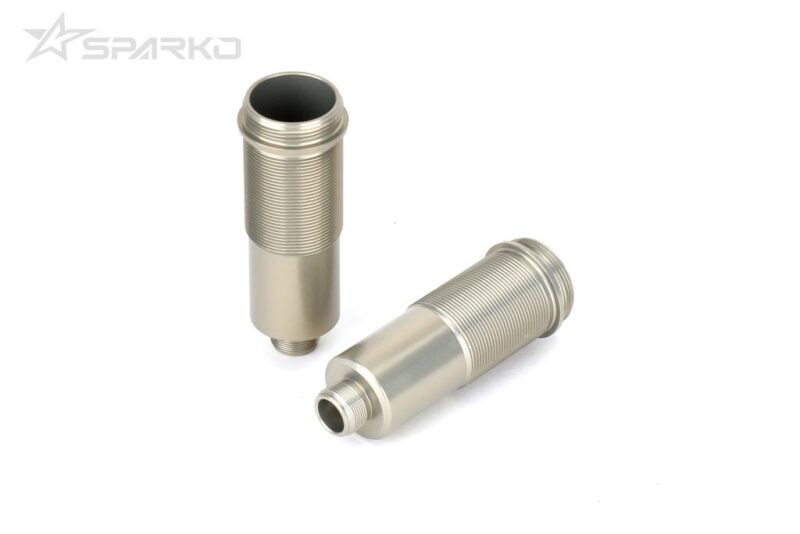 Sparko F8 corps d'amortisseur arrière alu 7075 (anodisation dure) (+3 mm) (2) SPKF84057OP