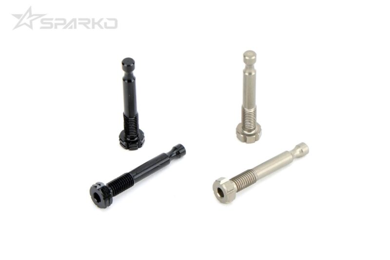 Sparko F8 axes d'amortisseur alu 7075 (anodisation dure) (4) SPKF84091OP