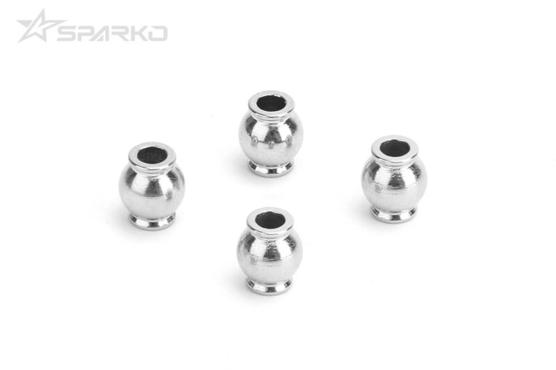 Sparko F8 rotules de triangle supérieur arrière (4 pcs) SPKF85006