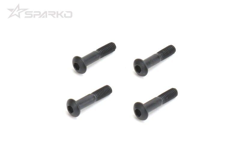 Sparko F8 vis à épaulement hex M3x13,7 mm (4 pcs) SPKF85042