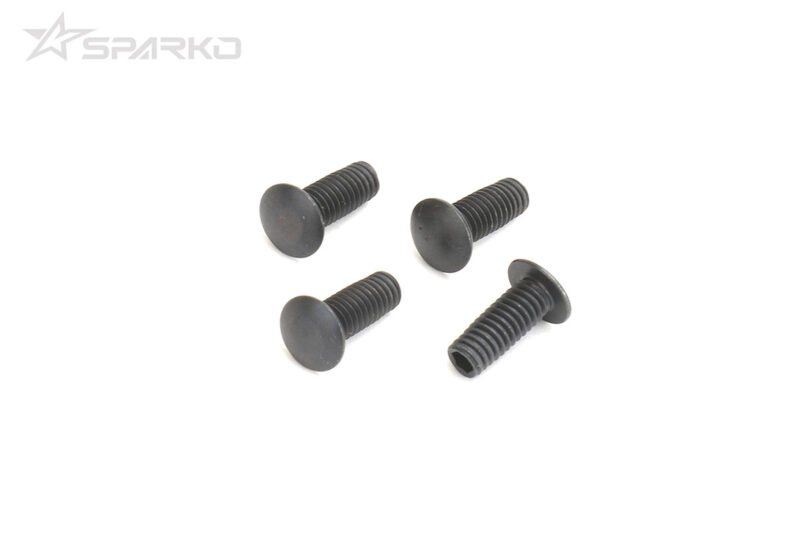 Sparko F8 vis de butée basse M4x10 mm (4 pcs) SPKF85043