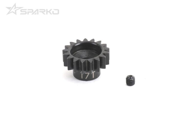 Sparko F8E pignon moteur 17 dents axe 5 mm SPKF85056-17OP