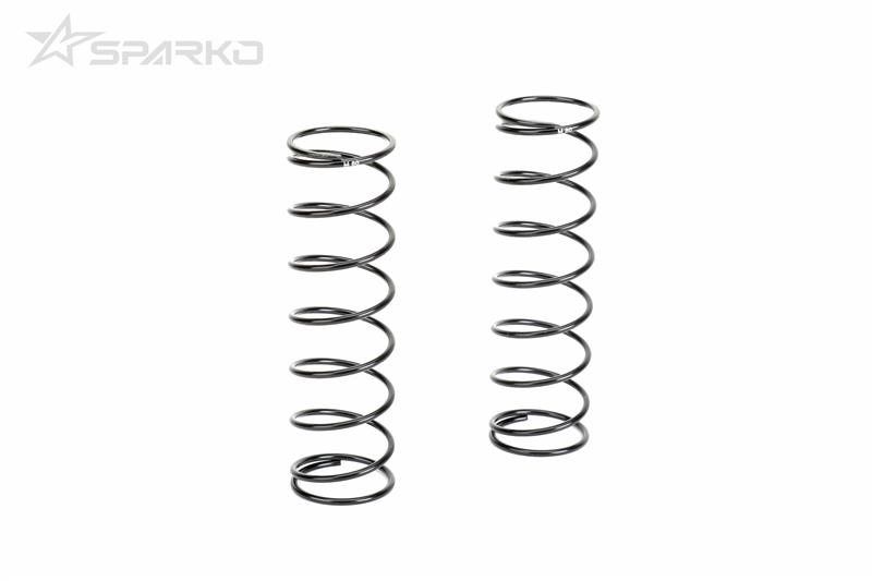 Sparko F8T ressorts d'amortisseur truggy avant durs L80 mm D1,6 (2) SPKF85074-H80OP
