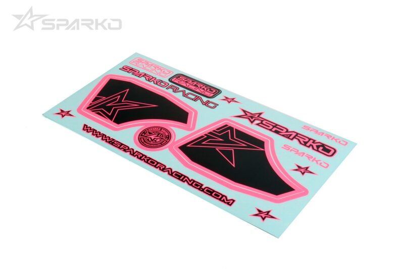 Sparko F8 planche de décoration aileron rose (aileron option) SPKF89005-PKOP
