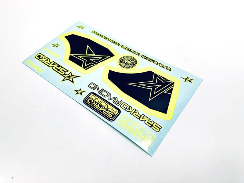 Sparko F8 planche de décoration aileron jaune (aileron option) SPKF89005-YGOP