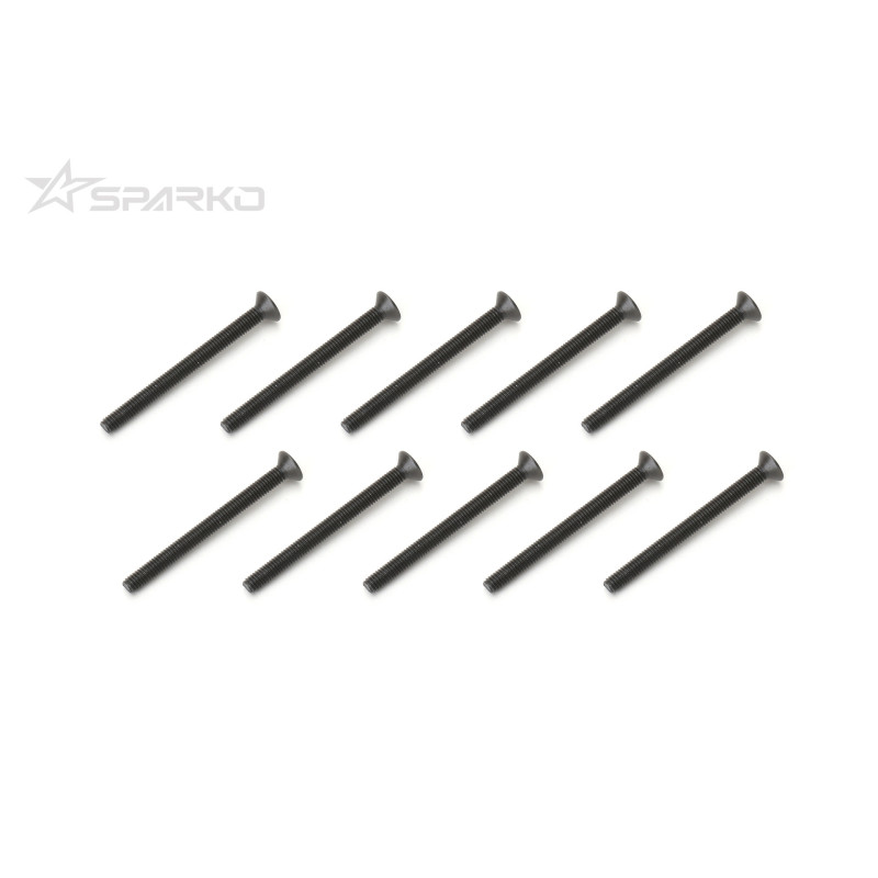 Sparko Vis TF M3x35 mm (10 pcs) SPKSF0335BK