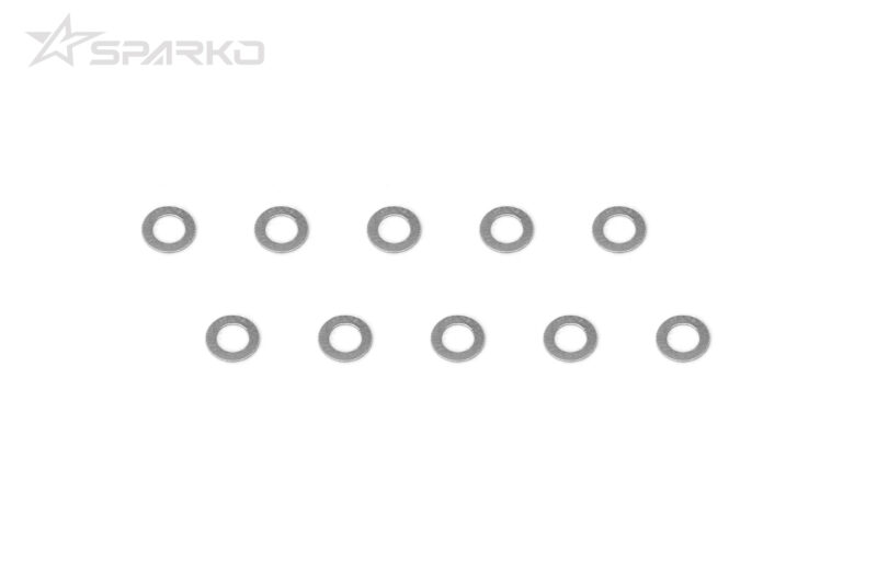 Sparko Rondelles de calage 3x5x0,1 mm (10 pcs) SPKWO030510