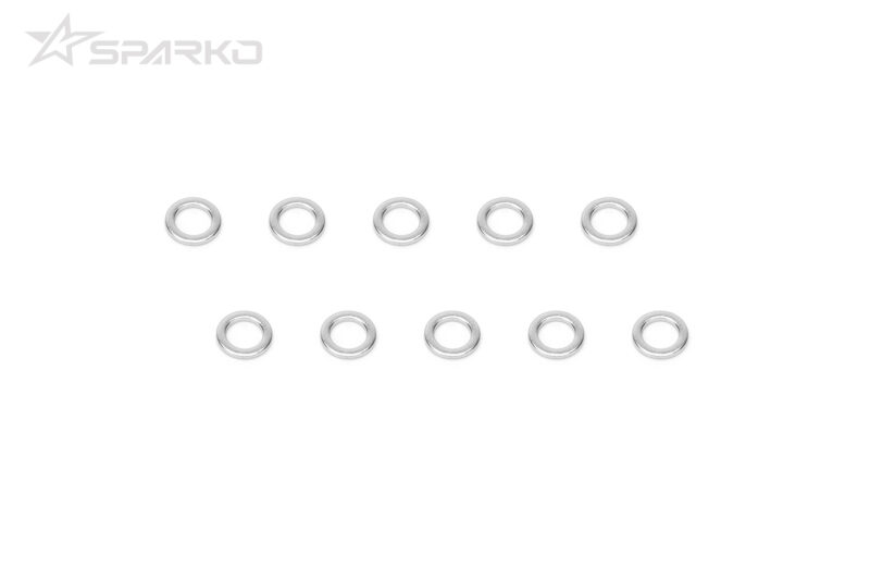 Sparko Rondelles de calage 5x8x0,8 mm (10 pcs) SPKWO050880
