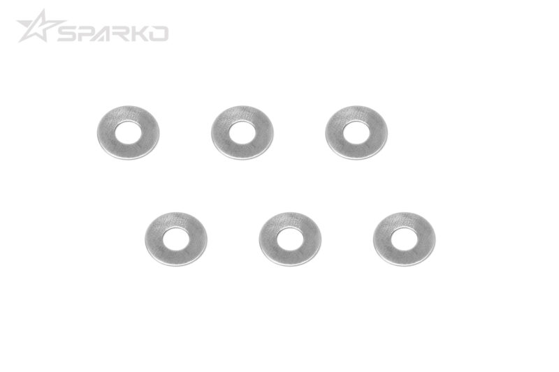 Sparko Cales de différentiel 5x12x0,3 mm (6 pcs) SPKWO051230