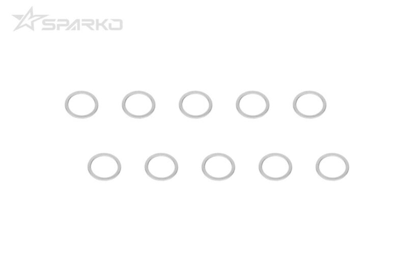 Sparko Cales hexagonales 8x10x0,2 mm (10 pcs) SPKWO081020