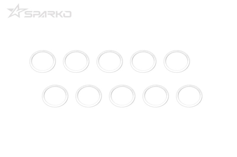 Sparko Cales de différentiel 13x16x0,2 mm (10 pcs) SPKWO131620