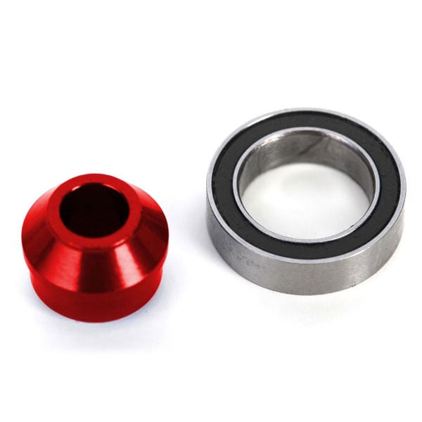 Traxxas Adaptateur de roulements alu anodisés rouge 6893-RED