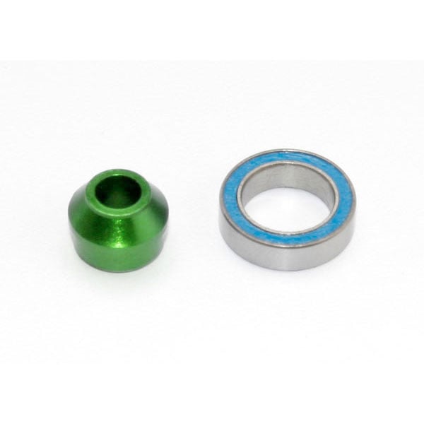 Traxxas Adaptateur de roulements alu anodisés vert 6893G