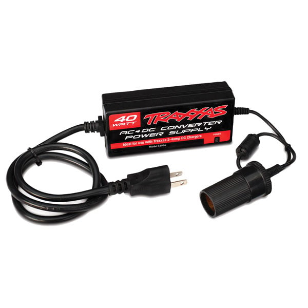 Traxxas Alimentation 220v-12v 40w prise allume cigare 2976G – Image 1