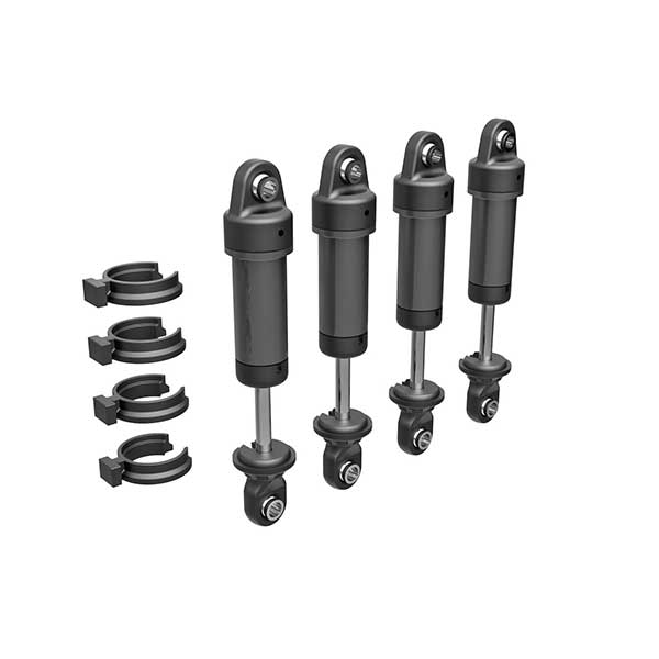 Traxxas Amortisseurs alu anodises gris (x4) – TRX-4M 9764-GRAY – Image 1