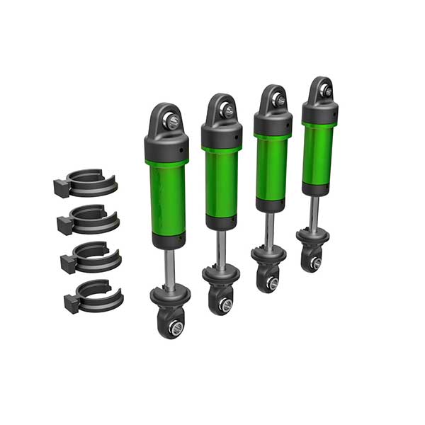 Traxxas Amortisseurs alu anodisés verts (x4) – TRX-4M 9764-GRN