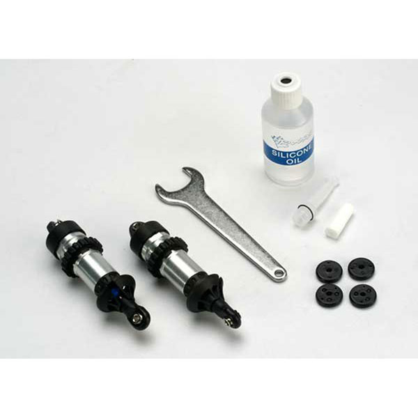 Traxxas Amortisseurs gtr alu assemblé (sans ressorts) (2) 5460