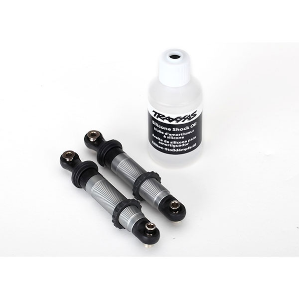 Traxxas Amortisseurs gts alu anodisé argent x2 8260
